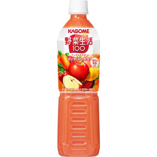 カゴメ 野菜生活100 アップルサラダ スマートPET ペットボトル(720ml*15本入)