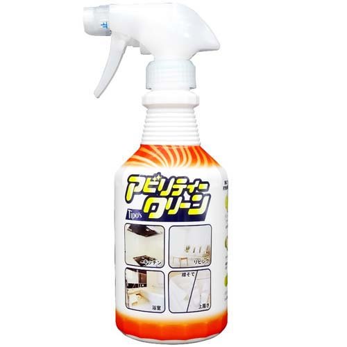 【まとめ買い】アビリティークリーン本体 500ml+友和 Tipo’s ティポス アビリティークリーン 詰替 400ml
