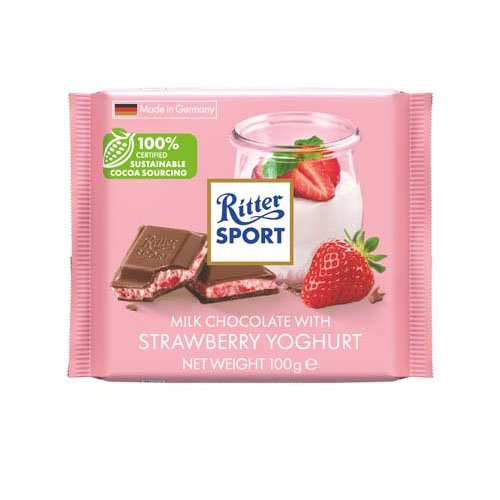 楽天市場】リッタースポーツ ストロベリーヨーグルト(100g) | 価格比較