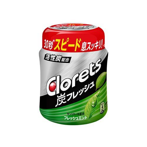 クロレッツ 炭フレッシュ フレッシュミント ボトル(127g)