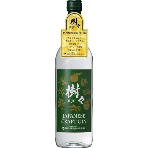 クラフトジン 樹々 38度 瓶(700ml)