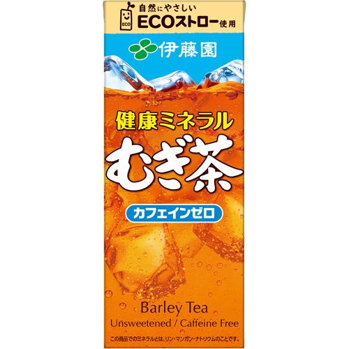 伊藤園 健康ミネラルむぎ茶 紙パック(250ml*24本入)