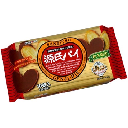 楽天市場】三立製菓 源氏パイ チョコ(10枚入) | 価格比較 - 商品価格ナビ