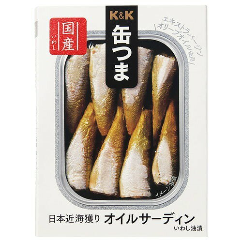 K＆K 缶つまプレミアム オイルサーディン(105g)