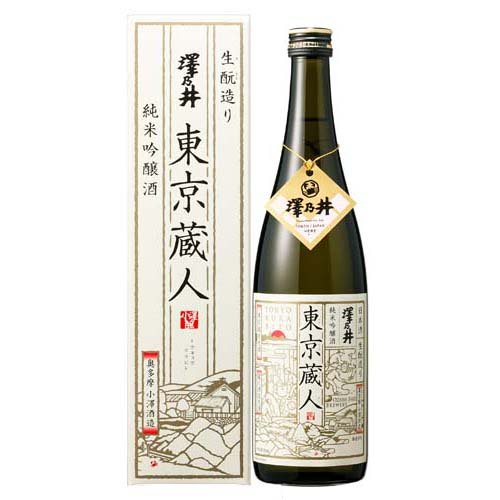 澤乃井 純米吟醸 生もと 東京蔵人(720ml)