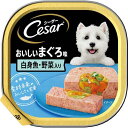 シーザー 成犬用 おいしいまぐろ味 白身魚・野菜入り ドッグフード ウエット(100g)