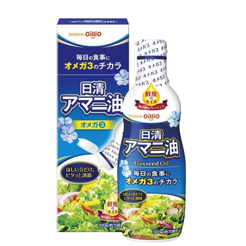 日清オイリオ アマニ油(320g)