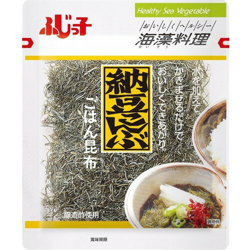 楽天市場】フジッコ ふじっ子 海藻料理 納豆こんぶ(28g) | 価格比較