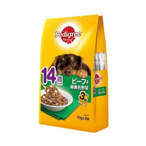 マースジャパンリミテッド ＰＷＰ９　１４歳ビーフ野菜　７０ｇ