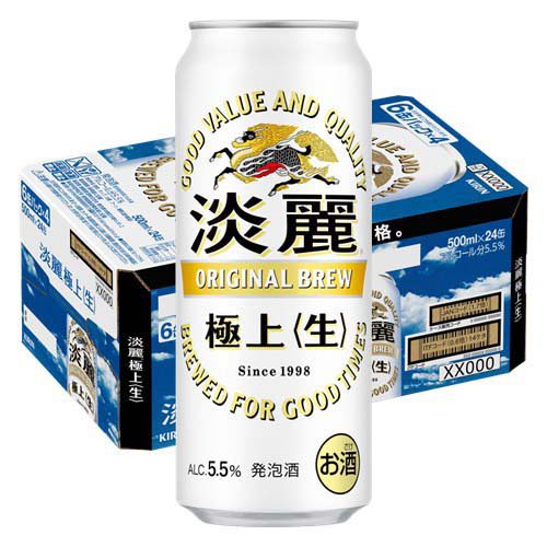 キリンビール 淡麗極上＜生＞５００ＭＬ６缶パック×4