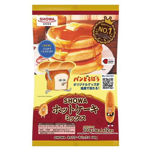 楽天市場】昭和産業 昭和産業 まんまるおおきなホットケーキのもと