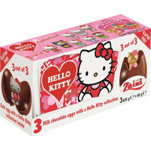 ハローキティ チョコレートエッグ(20g*3個入)