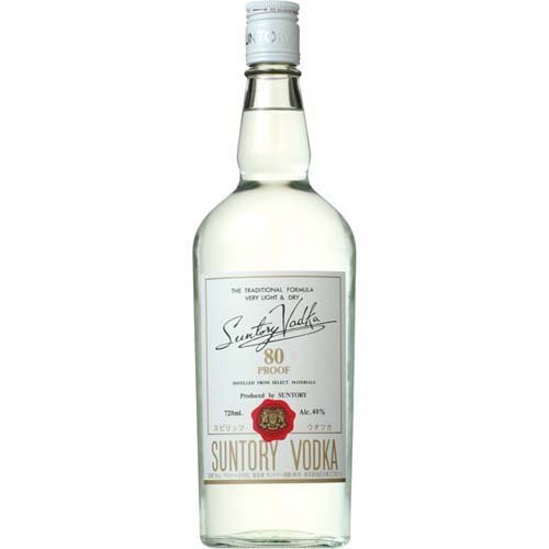 サントリー ウオツカ 80プルーフ 720ml