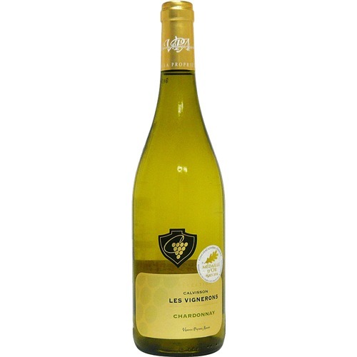 カルヴィソン・レ・ヴィニュロン セレクシオン シャルドネ(750ml)