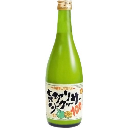 青切りシークヮーサー100(500ml)
