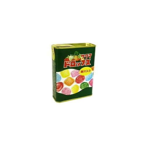 楽天市場】佐久間製菓 サクマ式ドロップス レトロ缶(115g