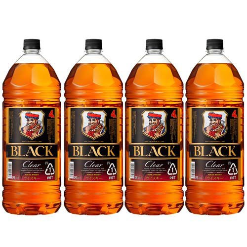 ブラックニッカ クリア ペットボトル(4000ml×4本)