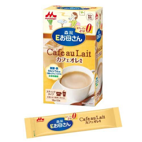 楽天市場】森永乳業 森永 Eお母さん ミルクティ風味(18g*12本入