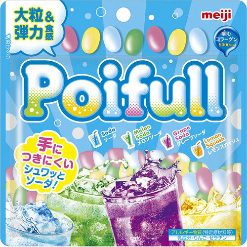 楽天市場】明治 明治 大粒 ポイフル パウチ ドリンクミックス(80g
