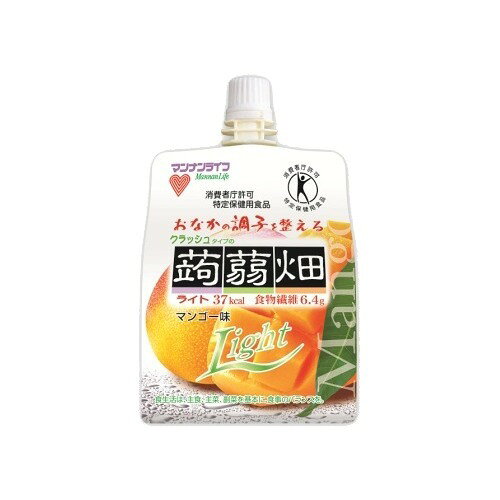 楽天市場】マンナンライフ クラッシュタイプの蒟蒻畑ライト マンゴー味