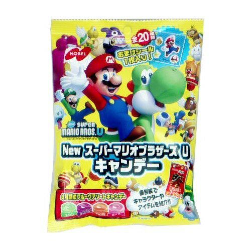 楽天市場】ノーベル製菓 ニュースーパーマリオブラザーズU キャンデー