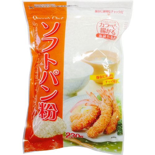楽天市場】三木食品 クインズシェフ チャック付 ソフトパン粉(230g