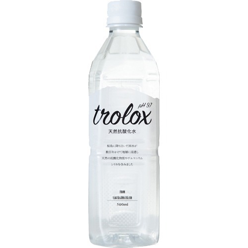 天然抗酸化水 Trolox(トロロックス)(500ml*24本入)