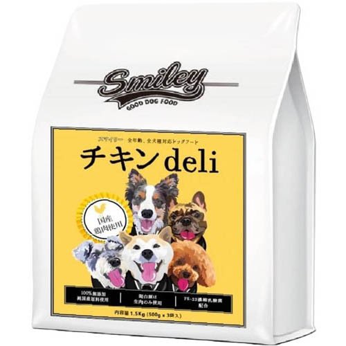 楽天市場】Biペットランド スマイリー 国産ポークdeli(1.5kg) | 価格