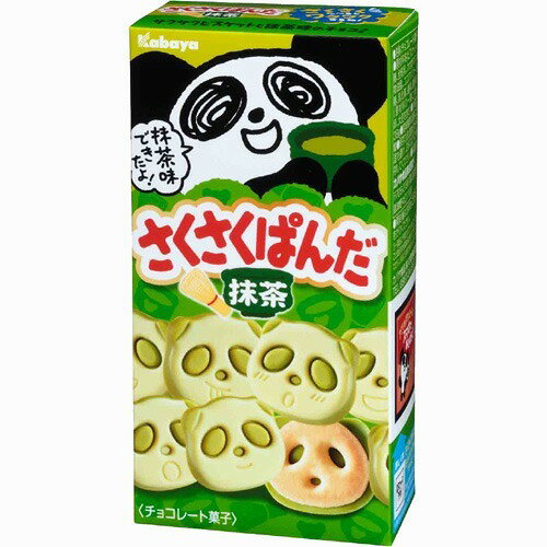 楽天市場】カバヤ食品 カバヤ さくさくぱんだ 抹茶(38g) | 価格比較