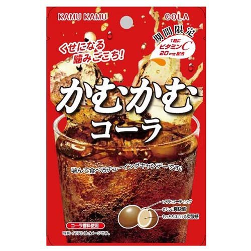 楽天市場】三菱食品 かむかむ コーラ 袋(30g) | 価格比較 - 商品価格ナビ