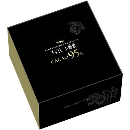 楽天市場】明治 チョコレート効果 カカオ95％ 大袋(36枚入
