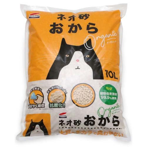 (5個)ネオ砂 おからオーガニック10L  3630305 株式会社コーチョー