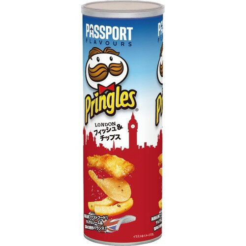 楽天市場】プリングルズ LONDON フィッシュ＆チップス M缶(110g