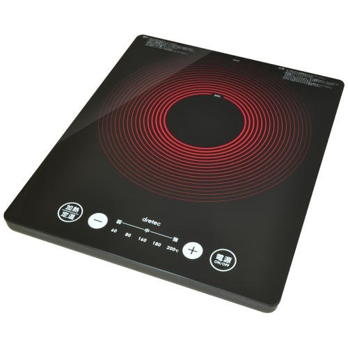 楽天市場】ドリテック ドリテック フラットIH調理器 DI-106 ホワイト(1