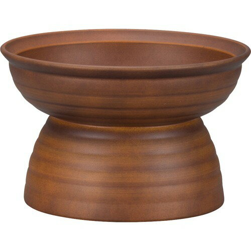 ペット食器 みやわん 脚付きフードボウル シー ライトブラウン 235ml(1個)