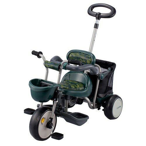 楽天市場】アイデス おさんぽカーゴ三輪車 濃グリーン(1台