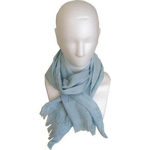 たおるマフラー 水色(1枚入)