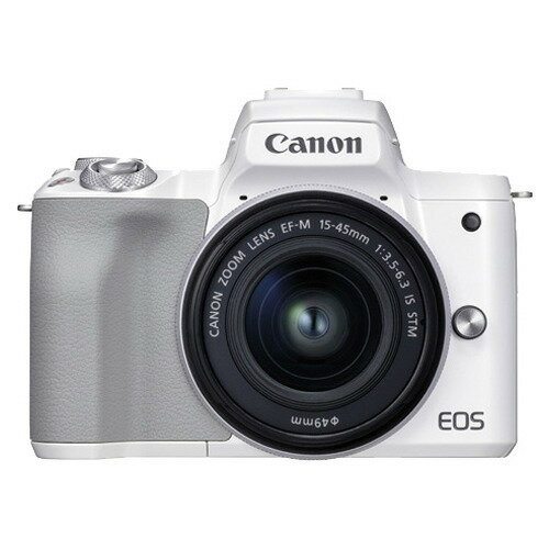 楽天市場】キヤノン Canon EOS KISS M Wズームキット WH | 価格比較