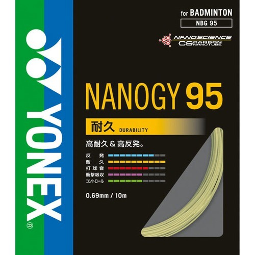 楽天市場】ヨネックス YONEX(ヨネックス) 強チタン200M ホワイト