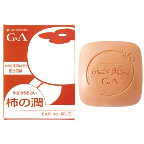 柿の潤(柿渋配合石鹸) 泡立てネット付(100g)