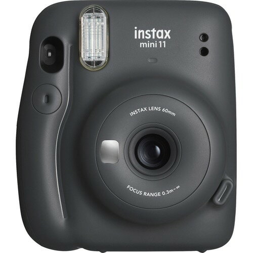 チェキ本体 INSTAX MINI 11 CHARCOAL GRAY 5th anniversaryFUJIFILM