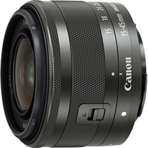 Canon グラファイト 交換レンズ EF-M15-45F3.5-6.3 IS STM