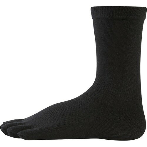 ライフソックス SOFTY FINGER 5本指タイプ LF5-1000 10 ブラック L(1足)