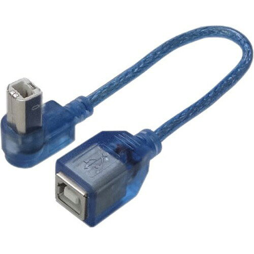 変換名人 USB BtypeL型ケーブル延長20(下L) USBB-CA20DL(1コ入)