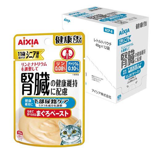 健康缶パウチ シニア猫用 下部尿路ケア(40g×12袋入)