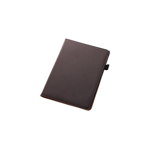 レイアウト iPad Air2 フラップ・レザー 合皮／ダークブラウン RT-PA6LC1／DK(1コ入)