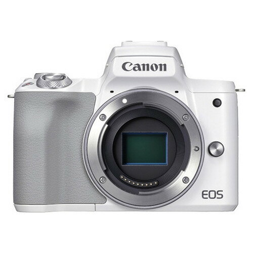楽天市場】キヤノン Canon ミラーレス一眼カメラ EOS KISS M ボディ WH