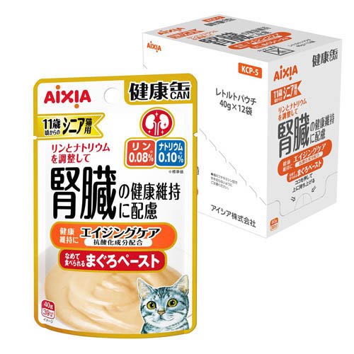 健康缶パウチ シニア猫用 下部尿路ケア(40g×12袋入)