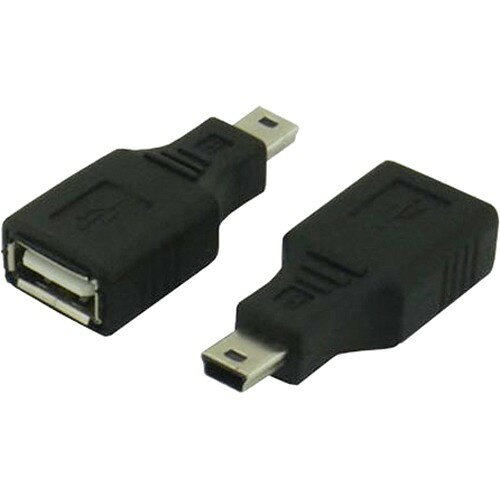 変換名人 USB A(メス)→miniUSB(オス) USBAB-M5AN(1セット)