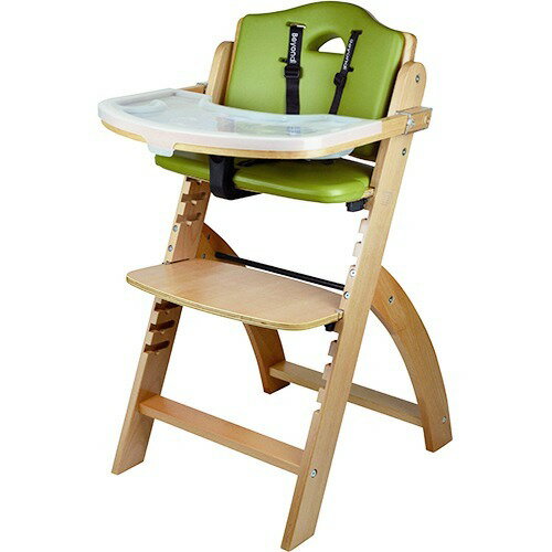 ビヨンド・ジュニア・ハイチェアー トレイ・座面カバー付き オリーブ(1台)